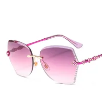 

Fashion sunglasses newest 2019 custom colorful lens sunglasses uv400