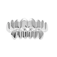 

Charm custom jewelry hiphop teeth grillz smooth and bright grillz gold teeth, wholesale cheap high quality fashion grills teeth