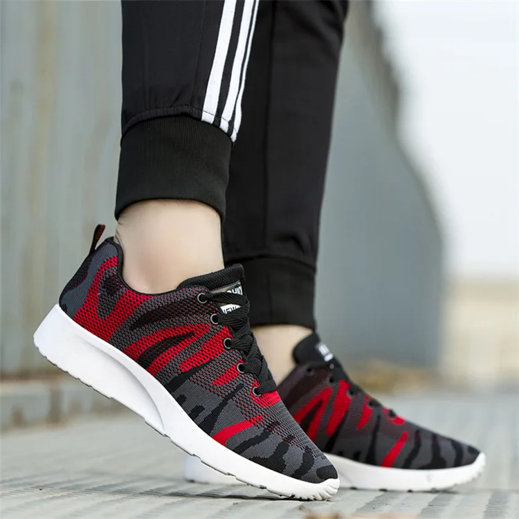 

Mens shoes wholesale sport canvas sneakers lightweight brands 2019, Red,grey,green
