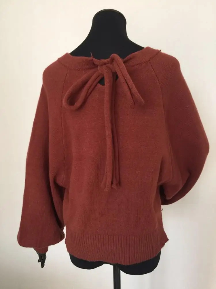 
girls stylish knitted pullover sweater pullover loose korean women sweater 