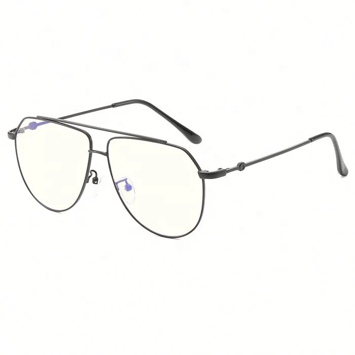 

Vintage Retro Uv400 Metal Anti Blue Light Blocking Optical Glasses Frames, Provide custom