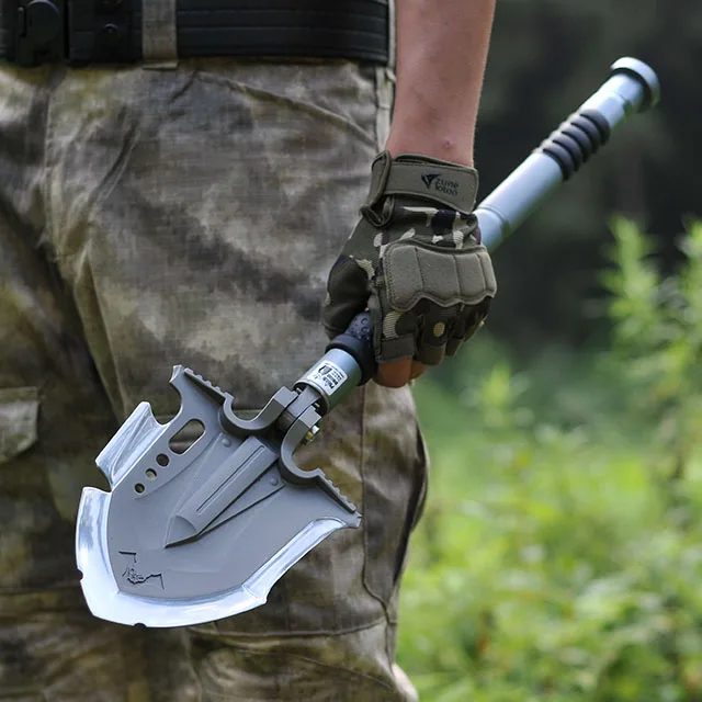 

Stainless steel tactical folding shovel price survival camping hiking
