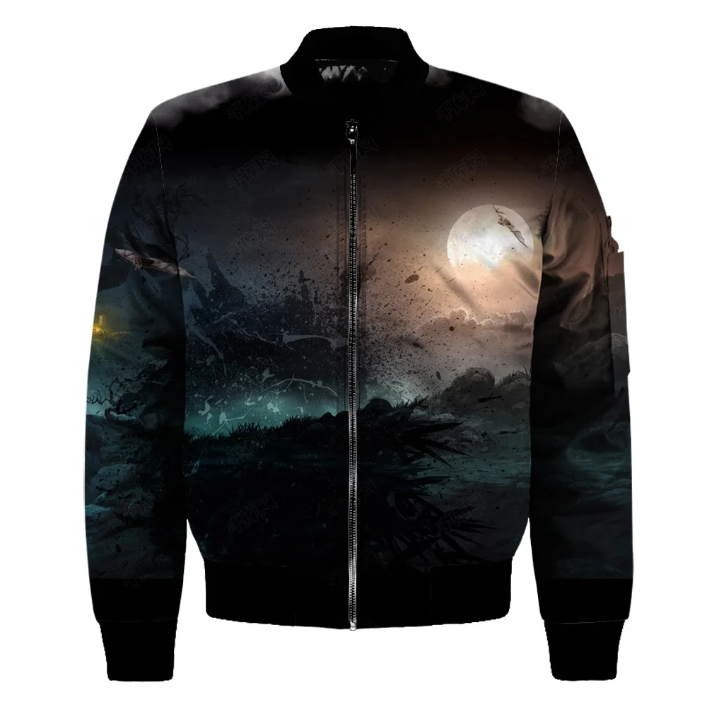 

Dropshipping print on demand cut and sew oem custom made baseball bomber jacket, Customized color