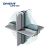 China supplier glass curtain wall cost per square metre