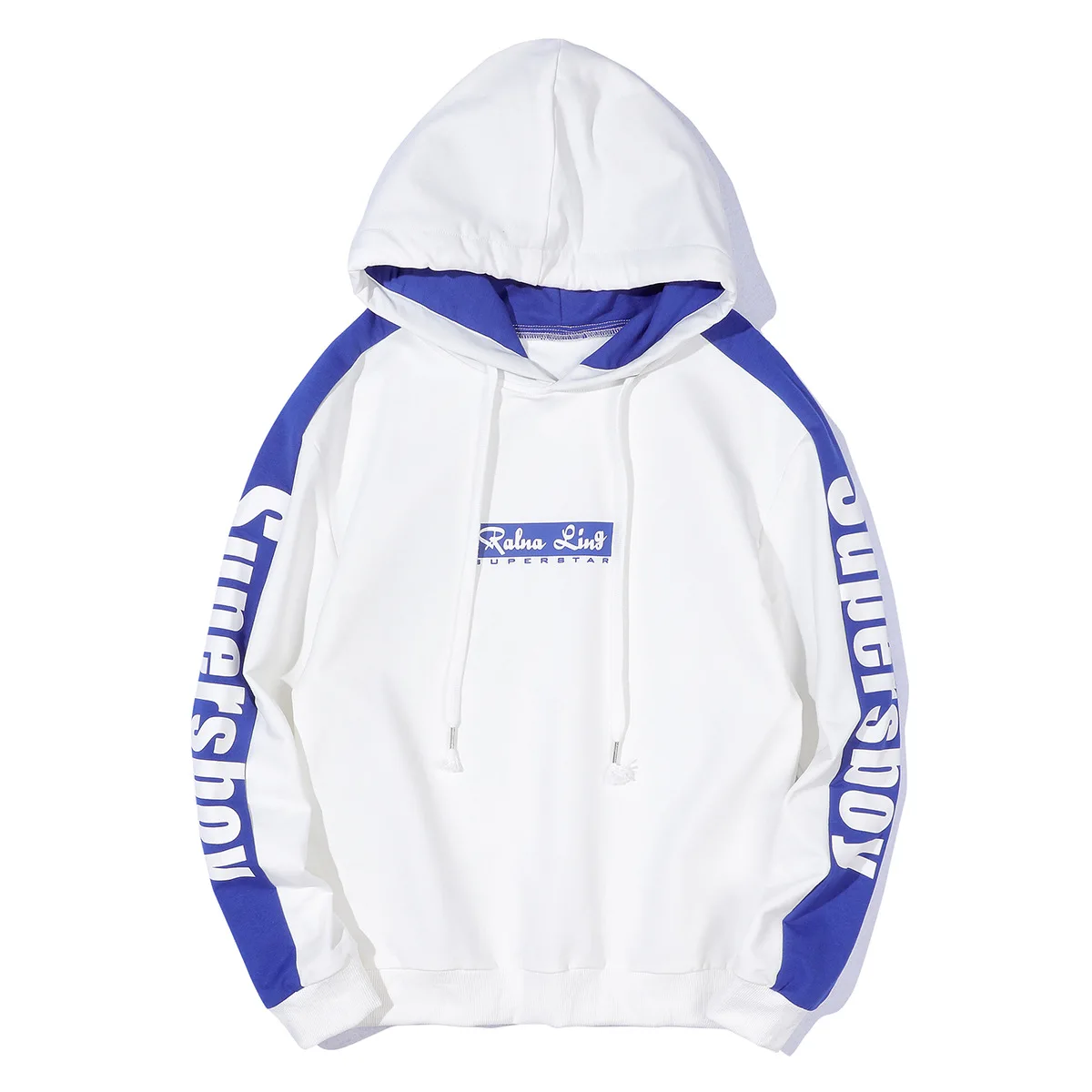 

Custom Men Sport Two Color Embroidery Cotton Polyester Athletic Hoodies