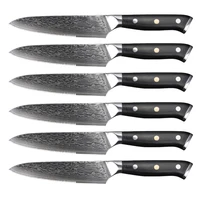 

6PCS High Carbon Damascus Steel Steak Knife Set