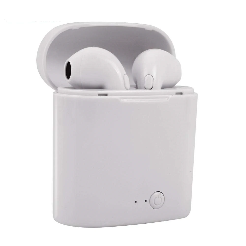 

2019 trending products i7s ear headphones 5.0 with charging box case