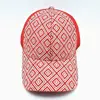 New Fashion Dobby Pattern Girl Summer 6 Panel Snapback Hat Baseball Cool Cap Custom Design Snapback Hat
