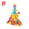 HUADA 2019 64pcs Magnetic Stick Kid Intellective Toy Block City Building Blocks with 5 Lighting Sticks