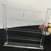 4 Tier acrylic perspex earring jewelry display commercial table top earring stud hanging stand holder
