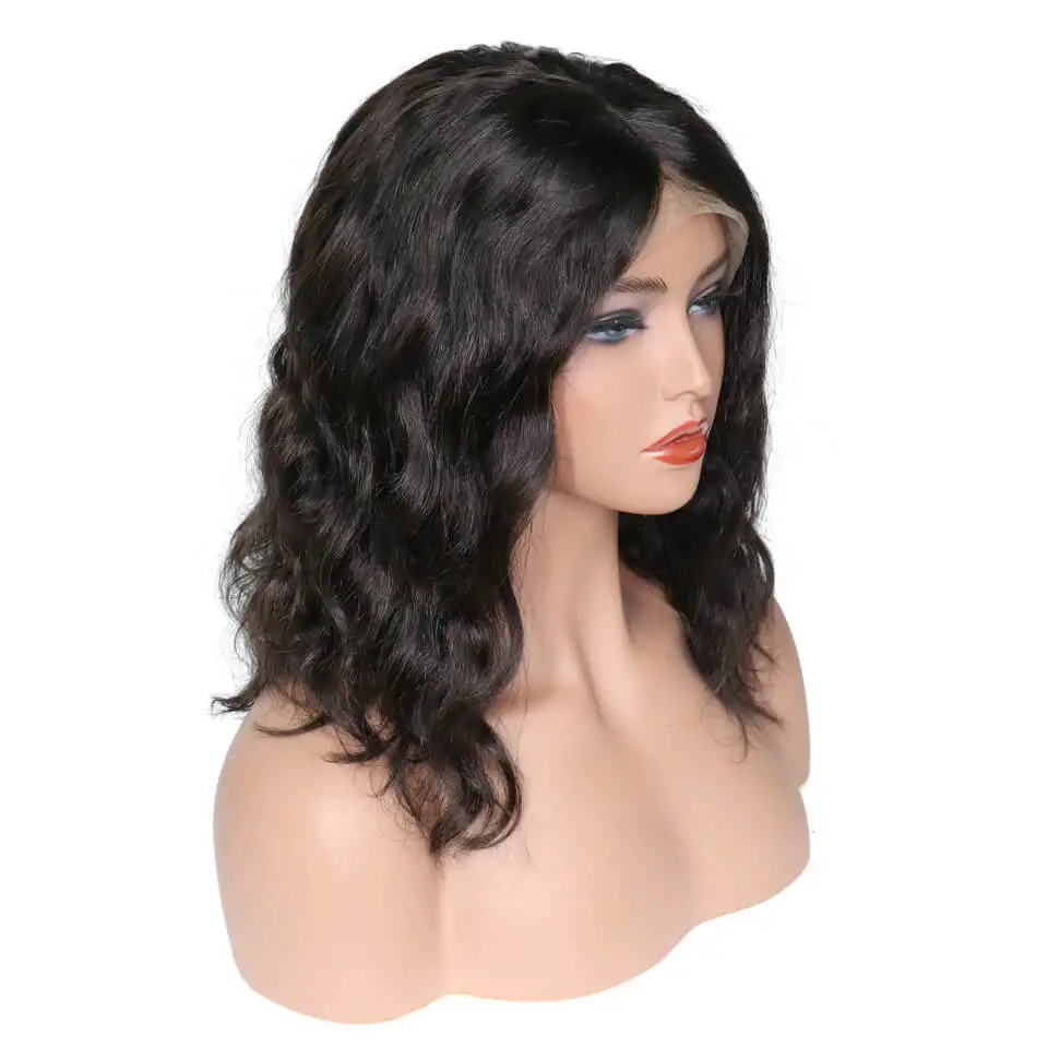 

Wholesale 150% density Full Lace Wig Virgin Remy Human Hair Natural Brazilian Wigs