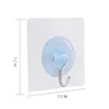 lucency series strong adhesive hook,Hooks with Square Cup Sucker for Kitchen Bathroom Living Room