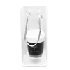 Take Away Coffee PP Shopping Bag Custom Logo with Rope