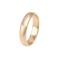

13635 xuping Environmental Copper plain 18K saudi gold plated ring accessories women artificial jewellery, ring