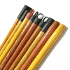 China factory Wholesale Egypt best selling wood design pvc coated wood broom stick