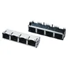 Xyfw 8p8c Shielded Female For Led Video Lighting Tab Down With Emi Finger Network Rj45 Connector Ethernet Jack