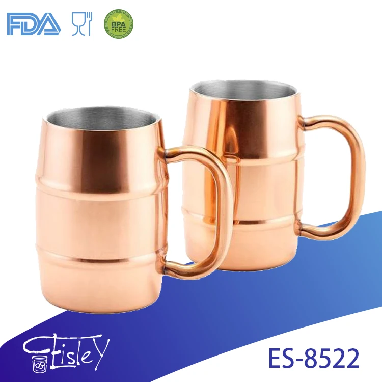 
insulated 18oz thermal promotion souvenir double walled cold beer mug 