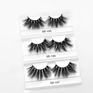 wholesale 2019 top lash supplier luxury 5d real mink lashes 25mm 27mm dramatic full thick  wispy eyelash with private label box