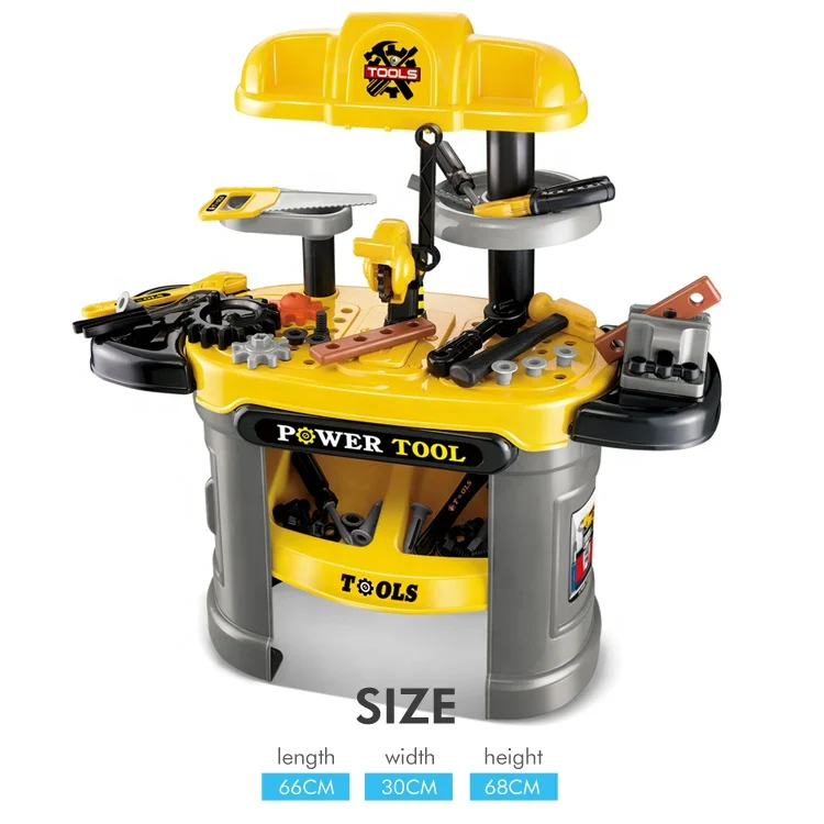 
Power model mini electric tools table plastic toy saw 