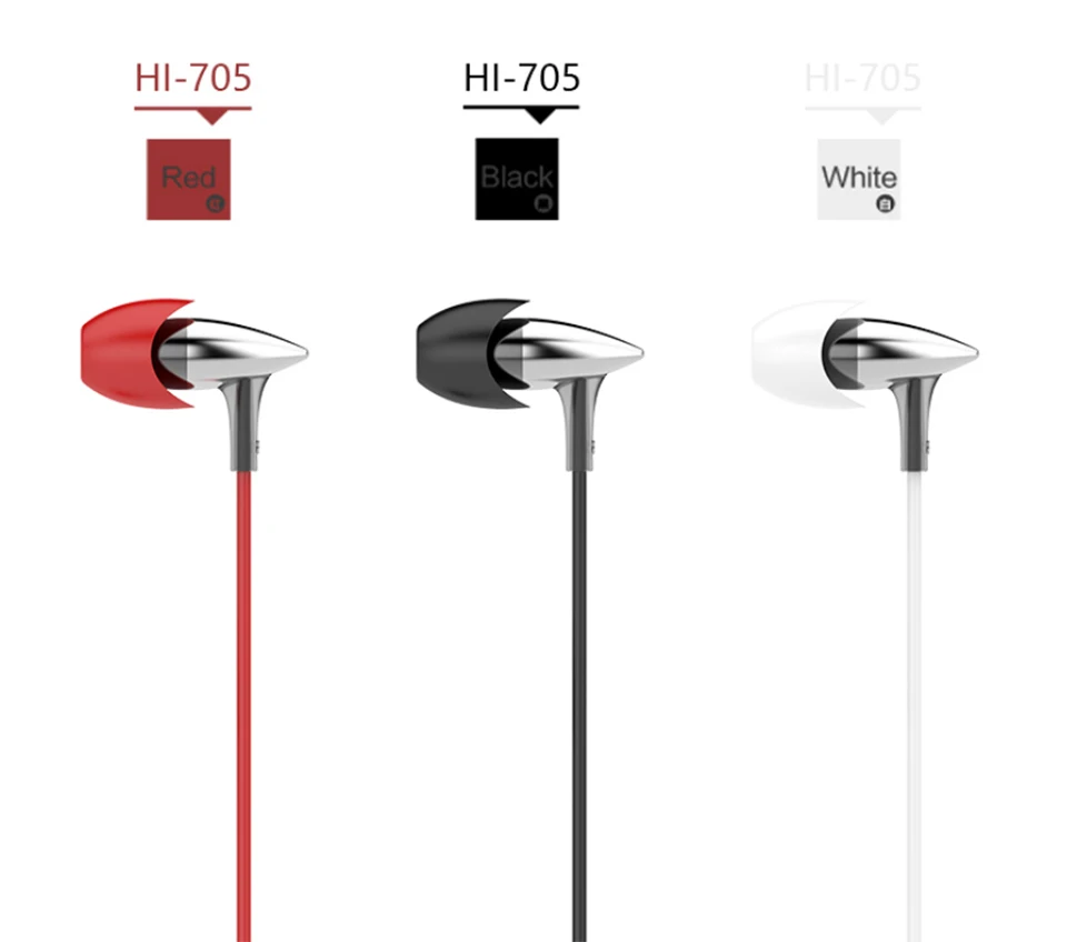 

Uiisii 705 Hi Res Matel Bass Earphone Headphone for Music Mobile