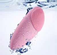

Sonic Waterproof Face Cleaner Massager Skin Scrubber Ultrasonic Silicone Electric Facial Cleansing Brush