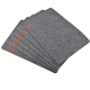 Felt Placemats Set of 6 Absorbent Table Mats Non Slip Heat Resistant Place Mats for Wood Table