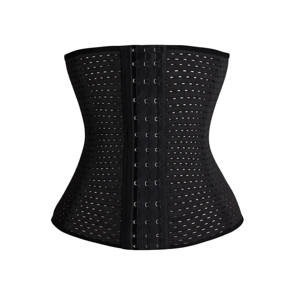 

Private Label Women Slimming Body Shapers Steel Boned Waist Trainer Corset, White/black