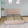 Free Sample Queen Size Full Bed Frame With Storage Cal King Hongkunmeisi