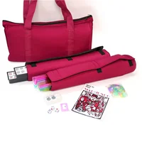 

New American Mah Jongg Set 166 Tile Mahjong Set with Quilted Bag