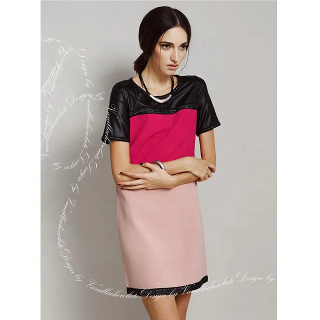 

New Fashion Spell Color OL stripe Dress, As pictures showed or as your require