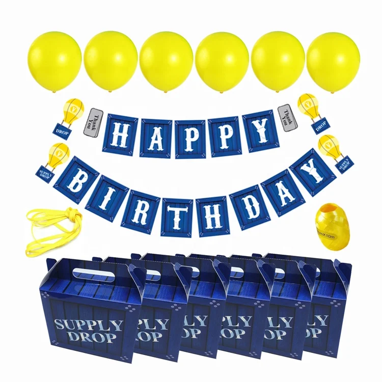 67pcs birthday party supplies happy birthday