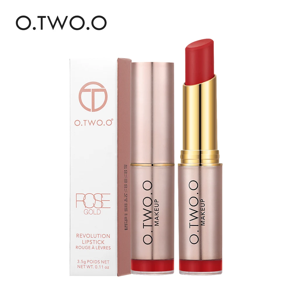 

O.TWO.O Free Shipping Long Lasting Moisturizing 20 Colors Velvet Matte Lipstick