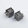 2019 hot sale 55 series deep gray grey 4pin rj11 4p4c telephone adapter jack