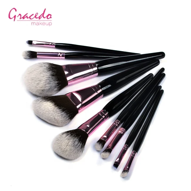 

Black market makeup brush set customized logo