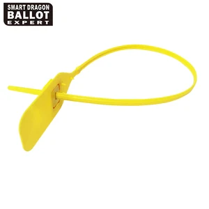 economic airline freight logistic pull tight security seal die cut with tear off strip thats perforated