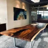 China supplier natural raw slab table top walnut bubinga acacia suar high end table top live edg wood dining table wood slab
