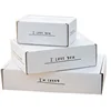 New style custom logo printed corrugated matte mailer box white cardboard inner carton shipping cardboard boxes for packaging