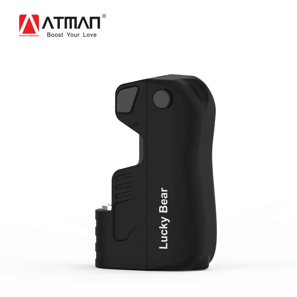 

Atman Lucky Bear Battery Kit Box Mod Preheat Battery 450mAh Capacity fit all 510 thread Cartridges Mini Size Portable Vaporizer, Black;white;grey;pink