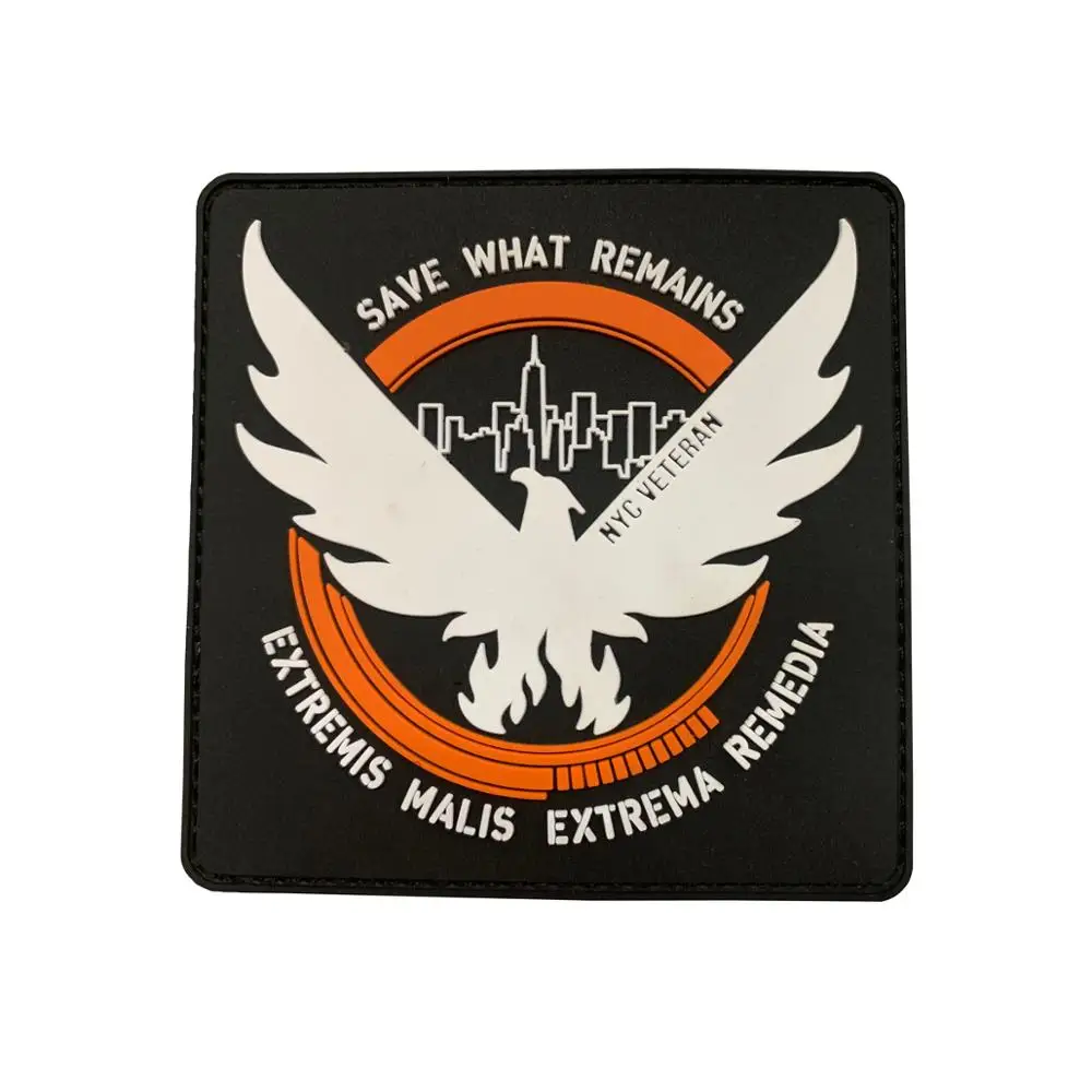 

USA Military Tactical Morale Aroma Security PVC Patch, Panton
