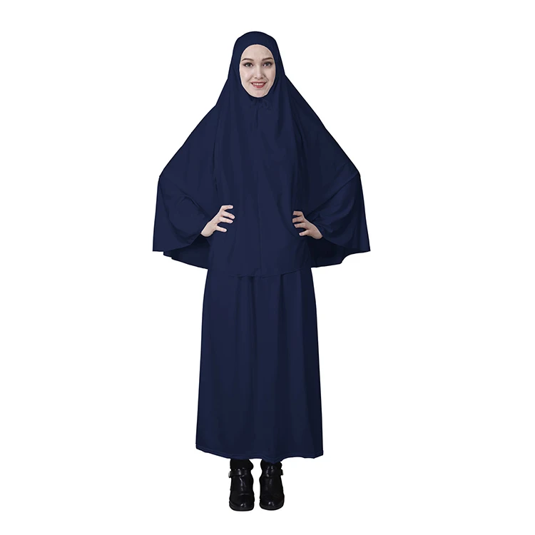 

Best selling Islamic Clothing Plain Muslim Prayer Dress Women Abaya, 14 colors