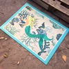 commercial plastic vinyl rubber backed outdoor logo floor door mats