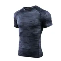 

Custom Sportswear Run Wear Sport Mens Workout Gym Fitted Shirts Breathable Quick Dry T Shirt