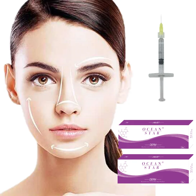 

Beauty products derm 2ml hyaluronic acid injectable filler, N/a