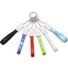 Popular customised micro usb cable keychain for mobile phone