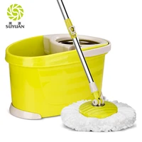 

Hand press spin 360 mop magic mop with bucket