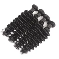 

Raw Indian temple hair weave wholesale vendors deep curly virgin 100 human free sample hair bundles hair