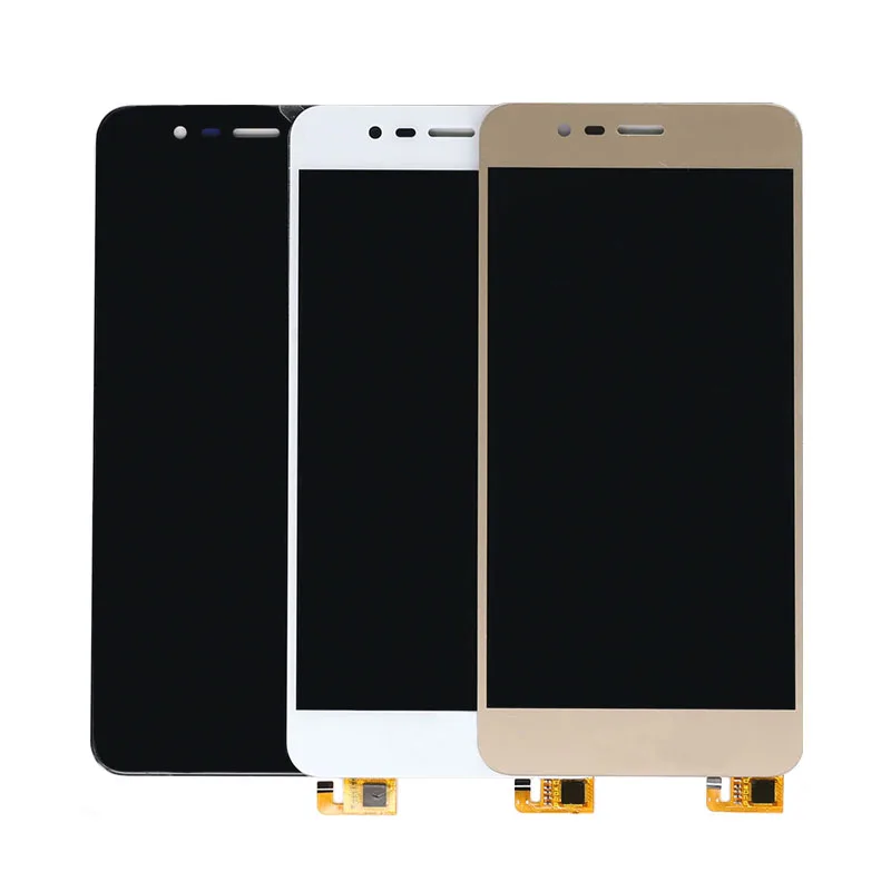 

Mobile Phones LCDS In Spanish For Asus Zenfone 3 Max ZC520TL X008D LCD Display Touch Screen Digitizer Assembly, Black/white/gold color