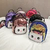 KS0123 Cute cat design school girls nice sequin children backpack in different colors