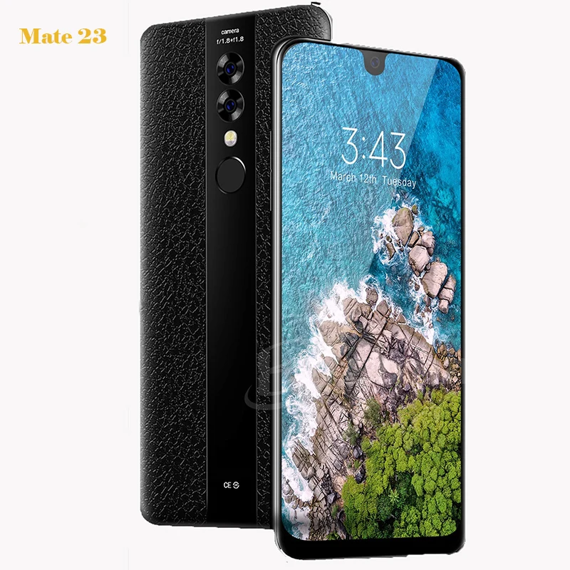 

2019 Hot Sale Manufacture Custom Private Logo Mate 23 2B+32GB Octa Core 4.0 6.2 inch Full Drop Screen Android Smart Phone, Red;balck;brown