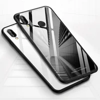 

Luxury Glass Case For Xiaomi Mi9 Mi 9 SE Mi8 Mi 8 Lite Play Pocophone F1 Silicone Frame+Glass Back Cover On Redmi GO Note 7 Pro